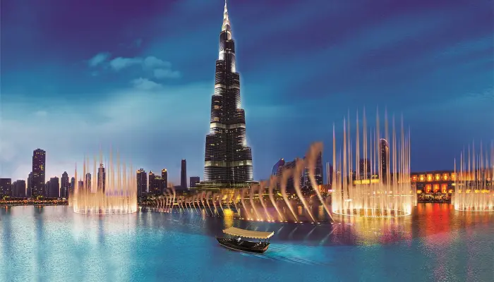 Singing Fountain Dubai