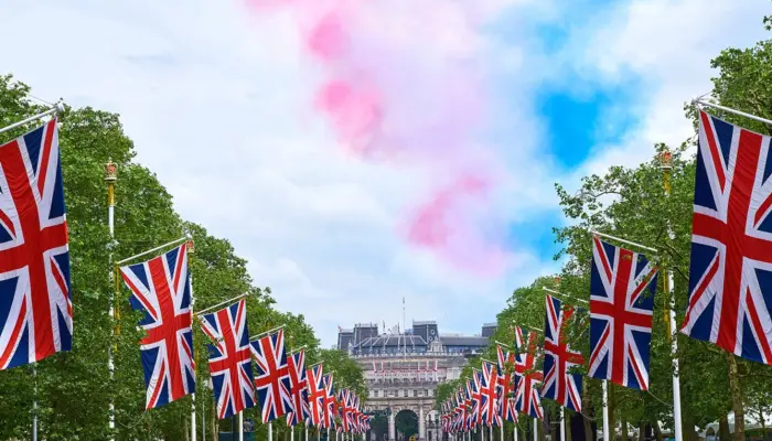 Королевская церемония Trooping the Colour, Лондон, Великобритания