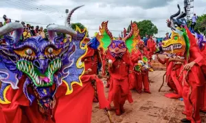 Танцующие дьяволы Яре, Венесуэла