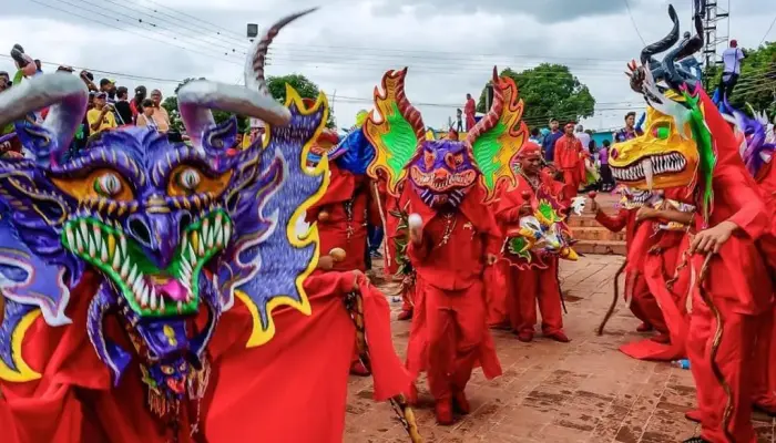 Dancing Devils of Yare, Venezuela