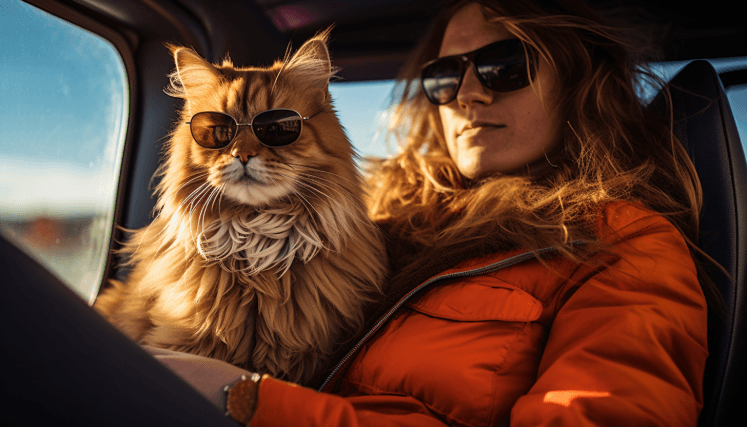 Подорож з кішкою на автомобілі