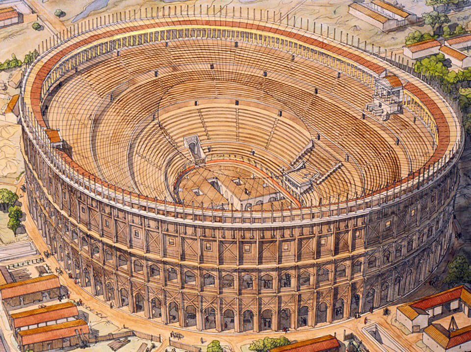 История строительства и назначение Колизея