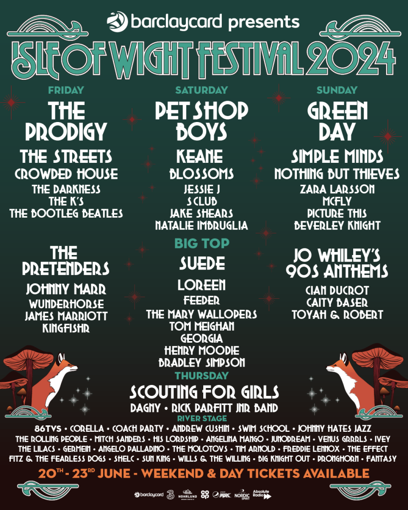 Программа Isle of Wight Festival 2024