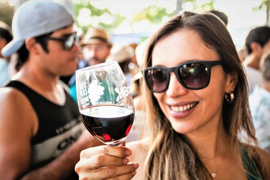 When is the grape harvest festival in Chile?