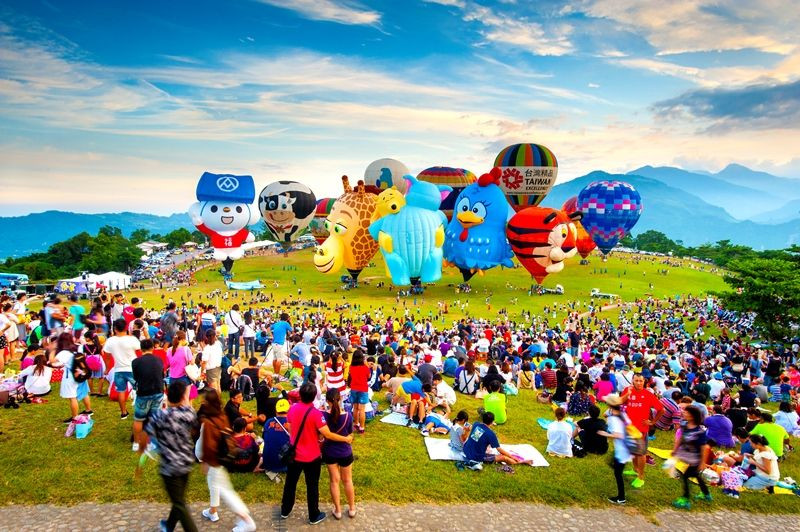 At the 2024 Taitung Taiwan International Balloon Festival